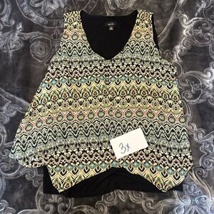 Alyx Geometric Multicolor Tank Top